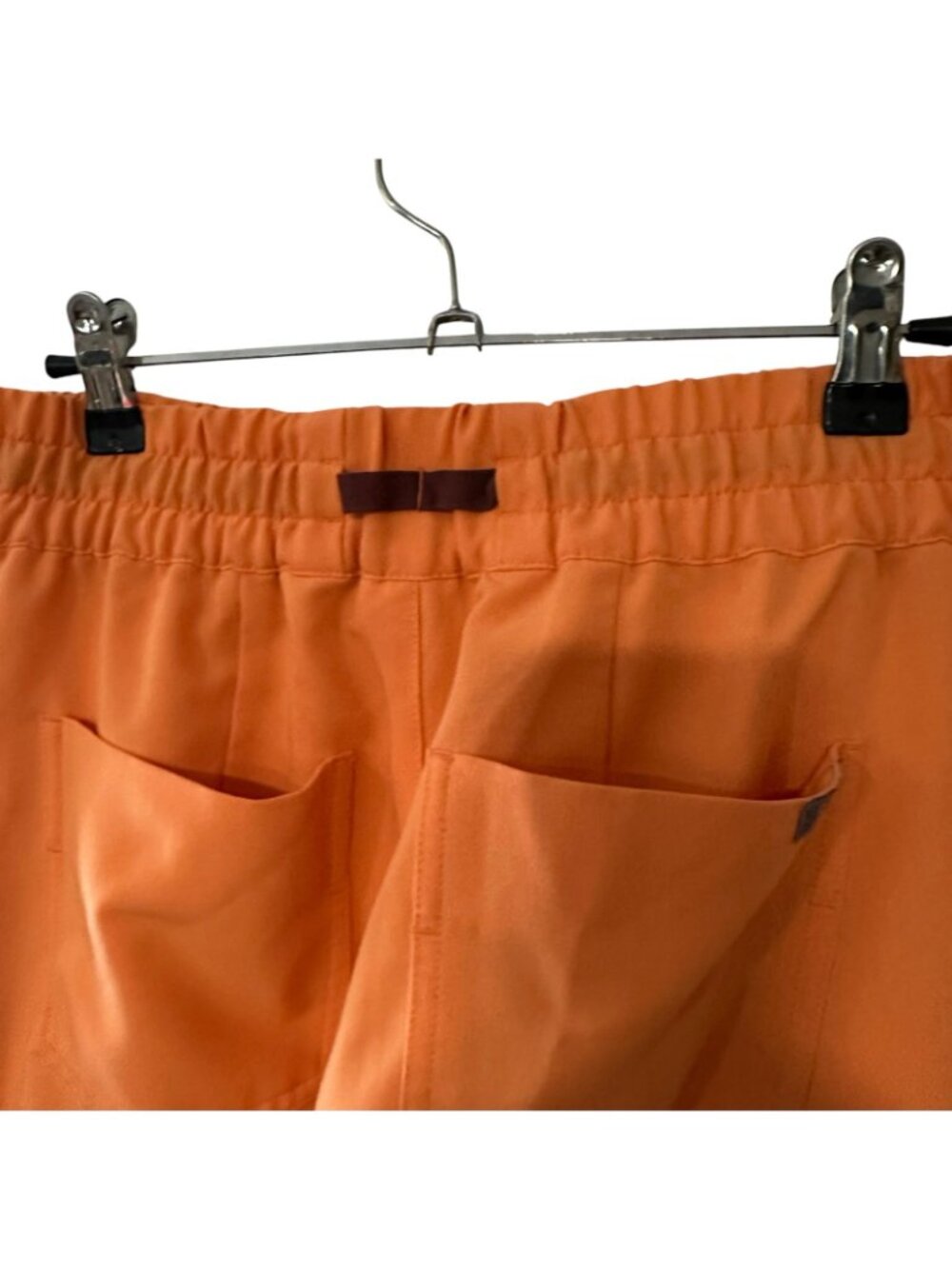 Figs Yola High Rise Slim Scrub Pant Orange Creamsicle W23SW2044T Small Tall ST - Picture 8 of 12